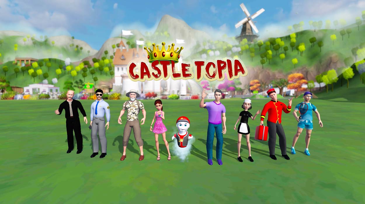 CastleTopia Video Game Heroes 
